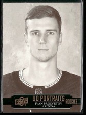 2021-22 Upper Deck Ivan Prosvetov UD Portraits #P-58 Arizona Coyotes