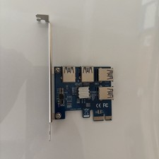 PCIe 1 to 4 PCI express 16X slots Riser Card PCI-E 1X to External 4 PCI-e Slot