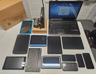 Electronics Lot Bundle   PC + Laptop + Tablets + Smartphones + Other   FOR PARTS