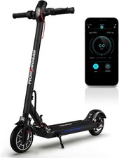 Hurtle Folding Electric Scooter 300W Motor 8.5" 19MPH 18 Miles HURES18-M5 -Black