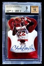 2013-14 Panini Preferred Crown Royal 16/20, Clyde Drexler Auto, BGS 9/10.