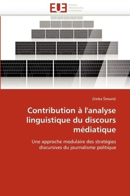 IMUNI -Z - Contribution  l''analyse linguistique du discours mdiatiq - X555z