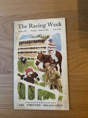 Vintage The Racing Week   March 26, 1966   Horse Racing Magazine   Timeform