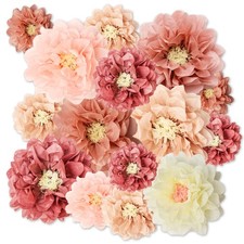18 PCS Large Colorful Tissue Paper Flower Giant Mexican Party Decoration