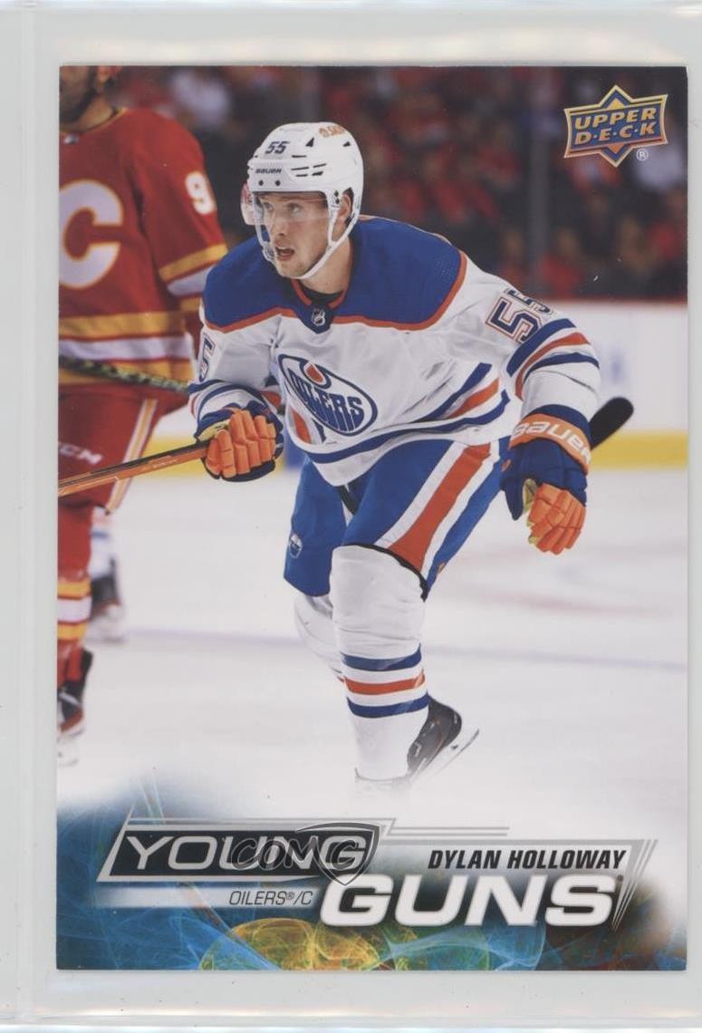 2022-23 Upper Deck Series 2 Young Guns Jumbo Dylan Holloway #461 Rookie RC e9p