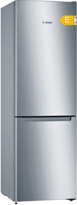 Bosch Kühl-Gefrierkombi KGN36NLEA NoFrost 305L E Edelstahl 186x60cm Serie 2
