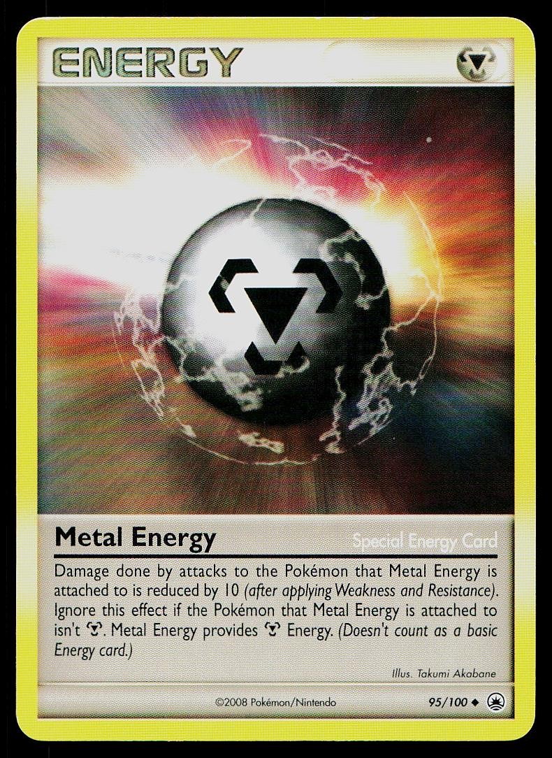 Pokemon Card Majestic Dawn Metal Energy 95/100 Uncommon