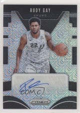 2019-20 Panini Prizm Signatures Mojo Prizm 1/25 Rudy Gay #SG-RGY Auto s3g
