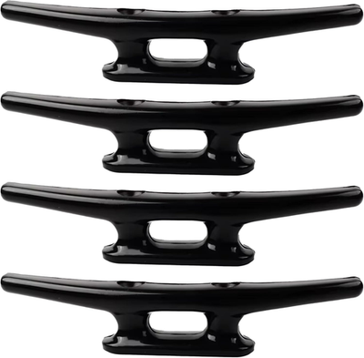 #ad Nylon Boat Cleats Black 4quot; 5quot; 6quot; 8quot; Marine Grade Dock Cleats for Rope Kayak $14.76