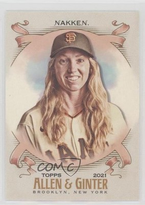 2021 Topps Allen & Ginter's Alyssa Nakken #285 2v7
