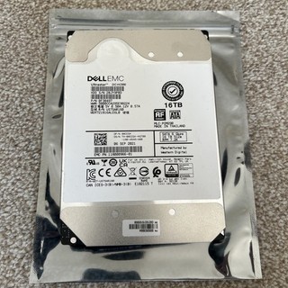 Dell EMC 16TB WD Ultrastar DC HC550 Enterprise HDD SATA 6Gb/s