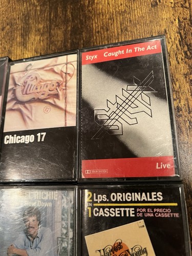 Vintage Rock Casette Lot (12) Cassettes Boston Styx Michael Jackson Carpenters - Picture 4 of 17