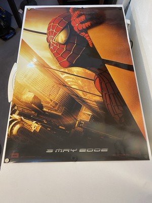 Spider-Man Original Movie Poster Recalled Twin Towers 2002 27x40