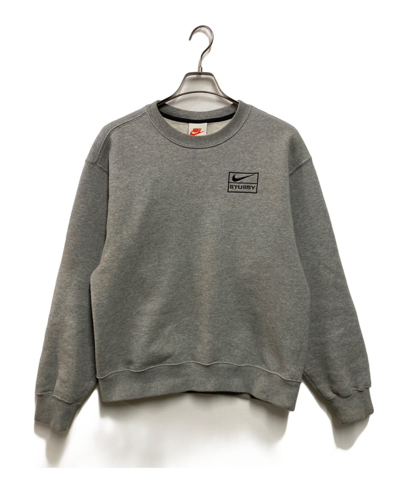 XS STUSSY NIKE NRG ZR CREW FLEECE black（STUSSY - Mサイズ STUSSY  