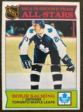 1975-76 O-pee-chee #294 - Borje Salming AS2 - Toronto Maple Leafs