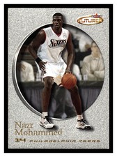 2000-01 Fleer Futures Nazr Mohammed #188 Philadelphia 76ers