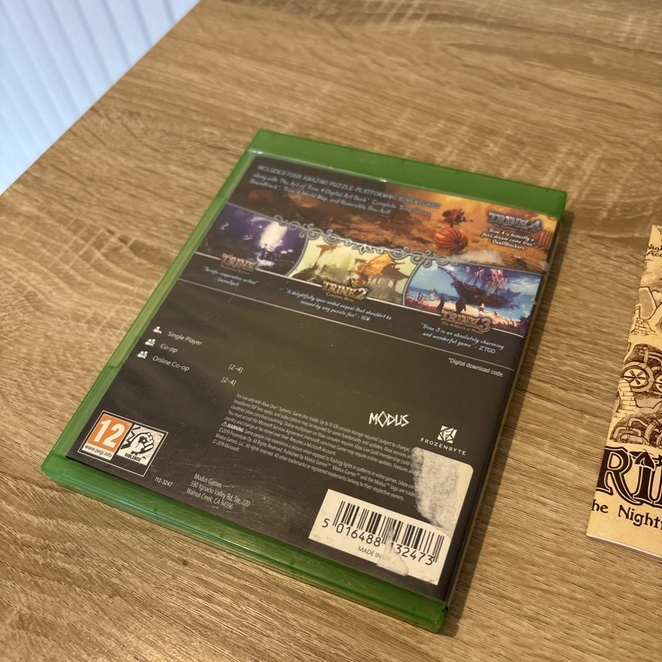 Trine: Ultimate Collection Xbox One Game Used Condition With Map Tested, photo 3 of 5