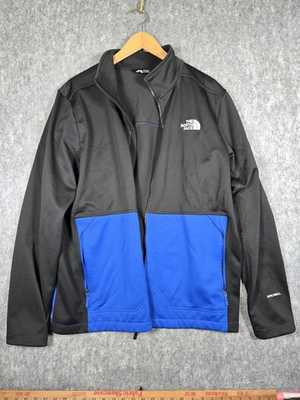 #ad #ad The North Face WindWall Jacket Men’s Large Blue Full Zip Softshell Outdoor F S $44.95