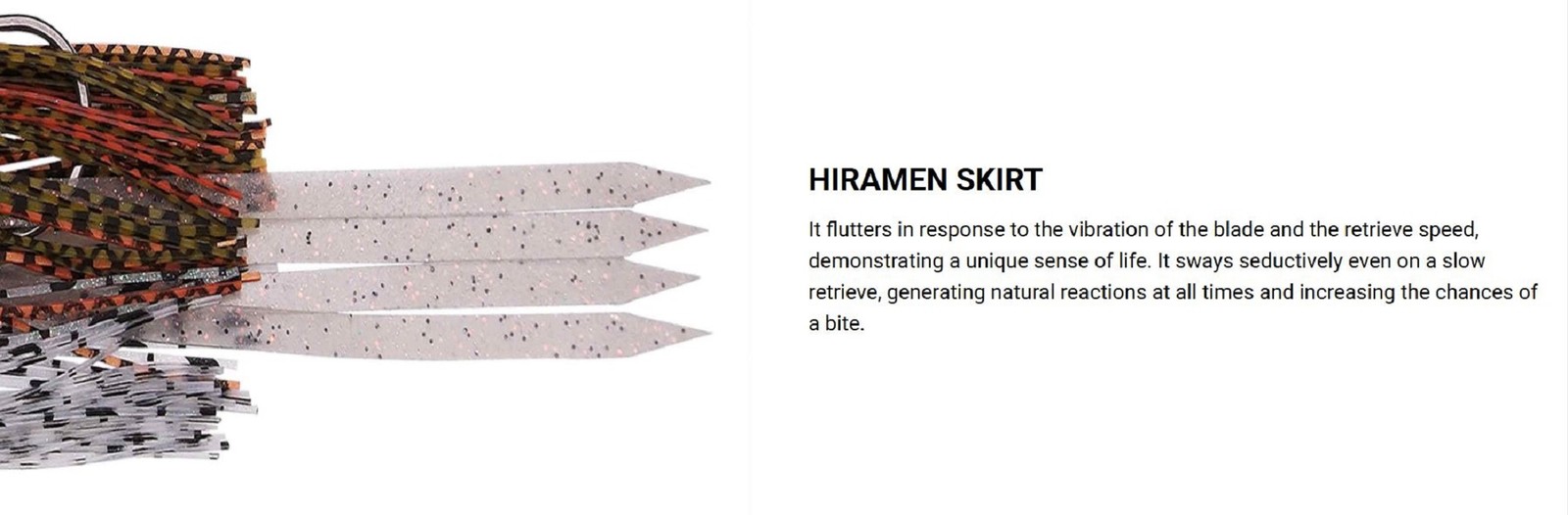 Megabass Jamaica Boa JR 3/8 oz Buzzbait Sinking Lure Black Mamba (4545) - Image 6