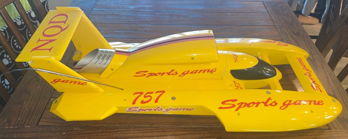 NQD 757 RC BOAT SPEED STORM (MS BUDWEISESER) SPORTS GAME