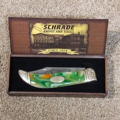 Schrade 2009 Collectors Series Limited Edt. Clasp Folding Knife New Sclt Turkey