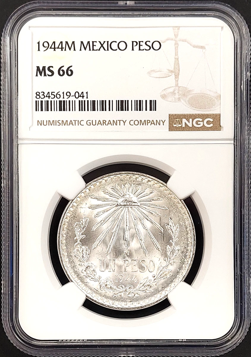 1 Peso 1944 Year Silver Mexican Coins (1905-Now) for sale | eBay