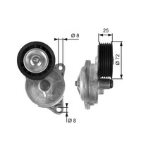 Riemenspanner Keilrippenriemen Gates T38188 Drivealign™ FüR Ford Mazda