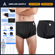 Leakproof Adult Diaper Cover for Incontinence - Noiseless Unisex, Size S