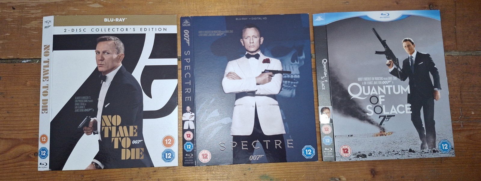 James Bond Blu-ray (Daniel Craig) Slipcovers Only