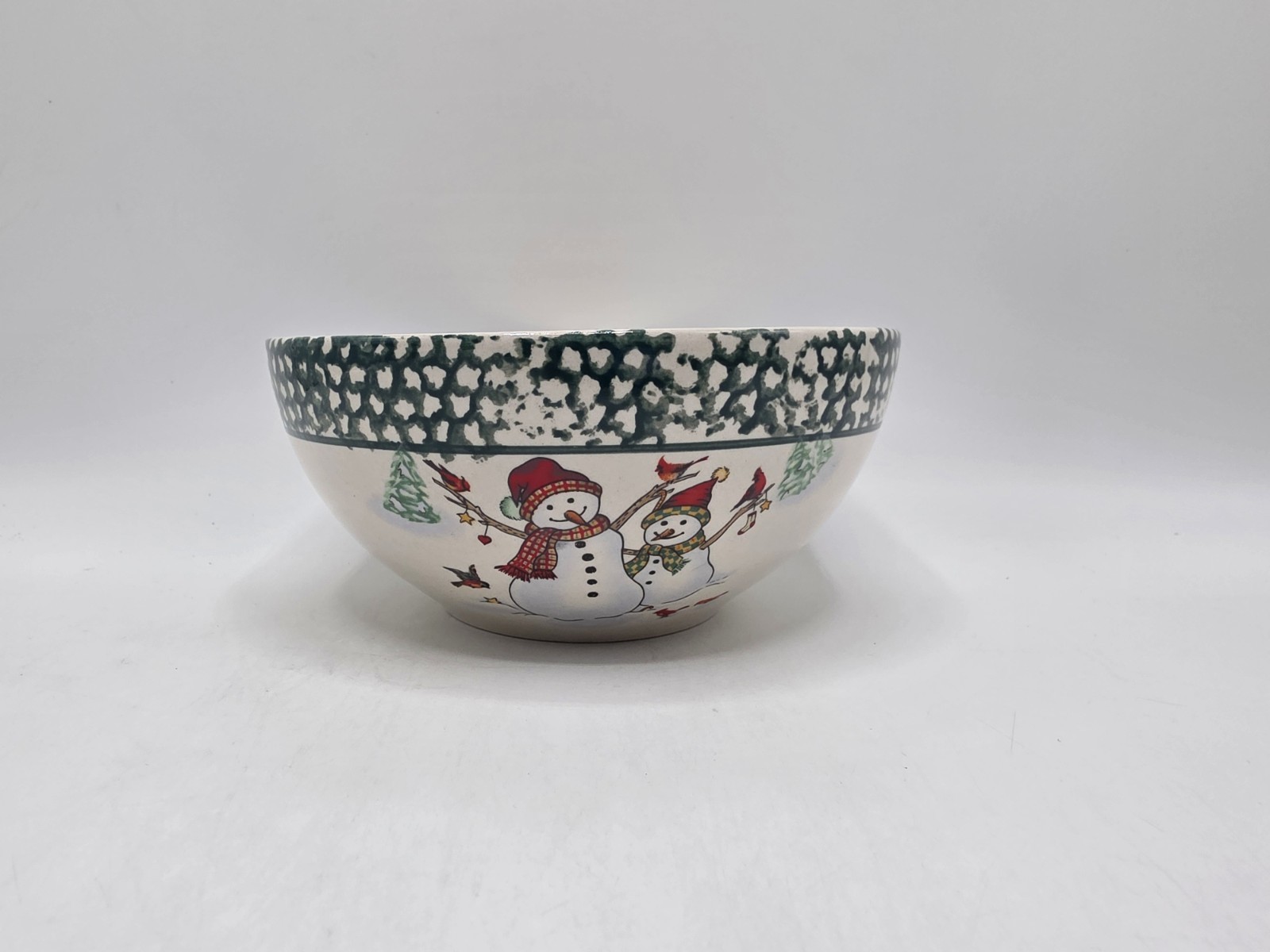 Thomson Pottery Winterland Green 6 Inch Soup/Cereal Bowl-Mint Condition