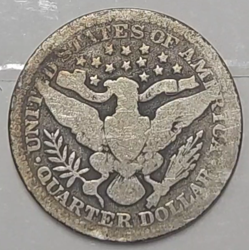 1905-P Quartiere da Barbiere - 0,25€ - 90% Argento Circolato - Foto 2 di 2