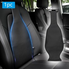 PU Leather Lumbar Back Support Pad Car Chair/Seat Adjustable Pillow Back Cushion