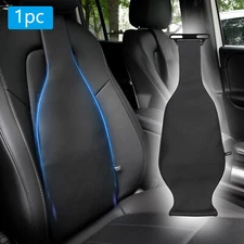 PU Leather Lumbar Back Support Pad Car Chair/Seat Adjustable Pillow Back Cushion