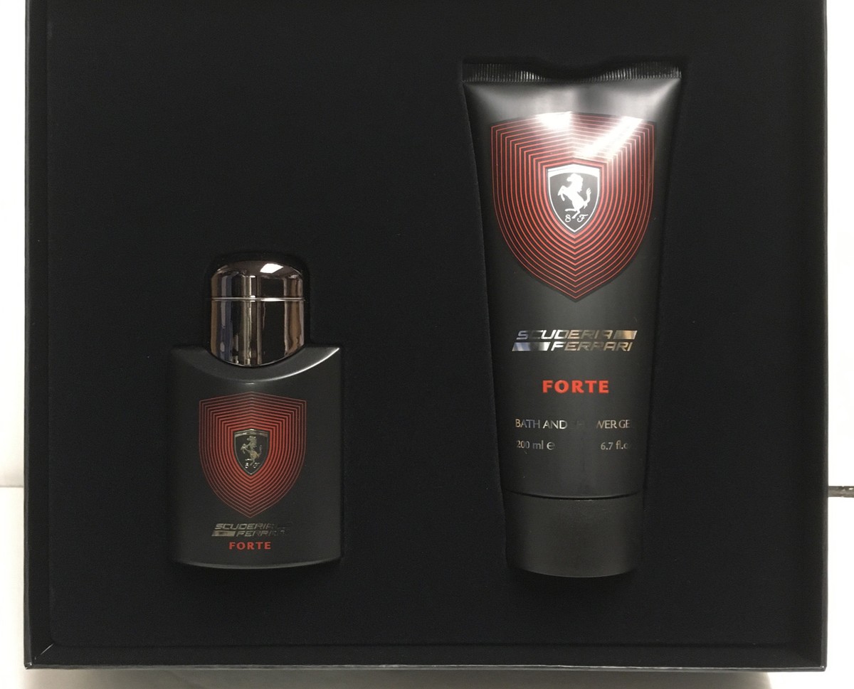 Ferrari Scuderia Forte 2.5 fl oz EDP & 6.7 fl oz 1 Bath & shower