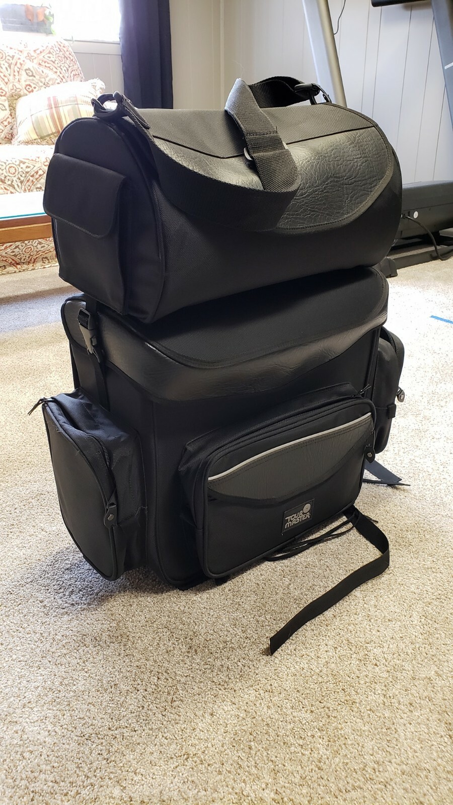 Tourmaster giant travel sissybar motorcycle luggage bag eBay