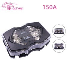 3 Way 150A ANL Fuse Holder Car Audio Power Ground Distribution Block