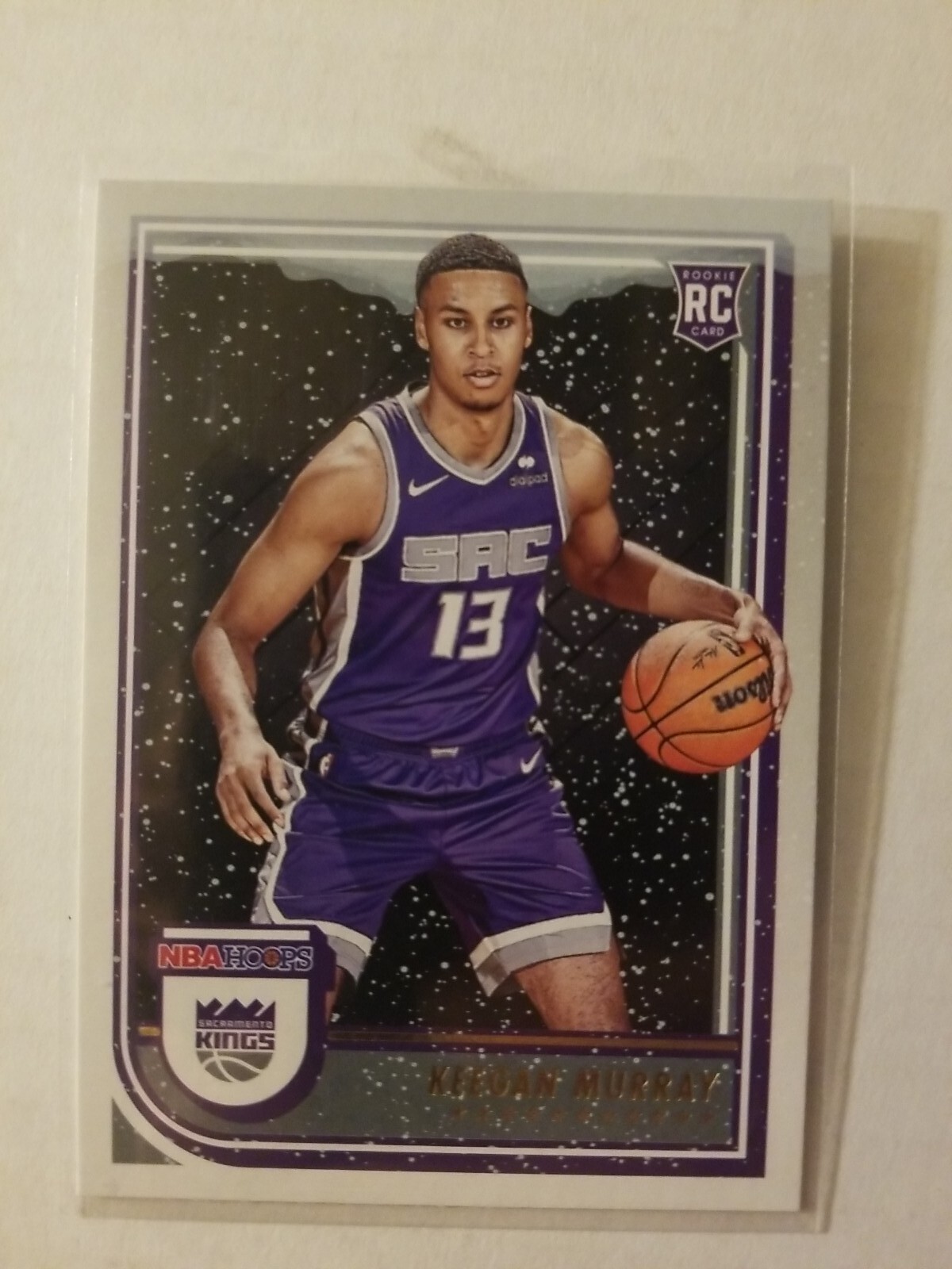 2022-23 Panini NBA Hoops Rookies Purple Winter Keegan Murray #234 Rookie RC