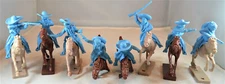 LOD Enterprises Plastic Figure Set LOD021 Steve Weston's Mounted Bandits