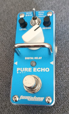 Tomsline Tom's Line Pure Echo Digital Delay Pedal Small Pedal Formfaktor