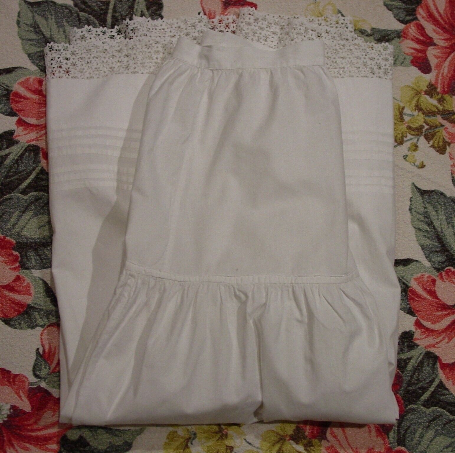 Antique Edwardian Petticoat, Skirt, Beautifully M… - image 7