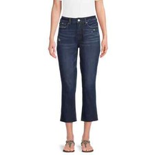 TIME AND TRU - PLUS SIZE: 18 - Straight Cropped Jeans With 25" Inseam - NEW 