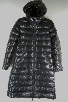 MONCLER MOCA シャイニーブラック サイズ3 Black Moka Long Down Jacket - Long Down Jackets for Women | Moncler US