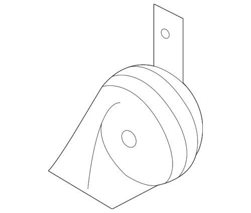 Claxon para Hyundai (P/N 96621-3F600-DS)