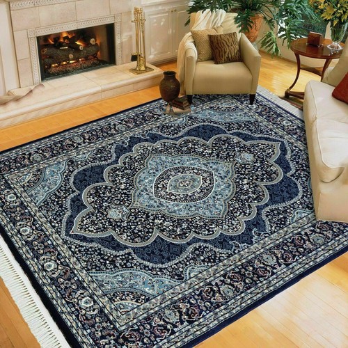 Neu Traditionell Vintage Großflächenteppich Wohnzimmer Schlafzimmer Teppich Rug Floor Mat* - Bild 9 von 17