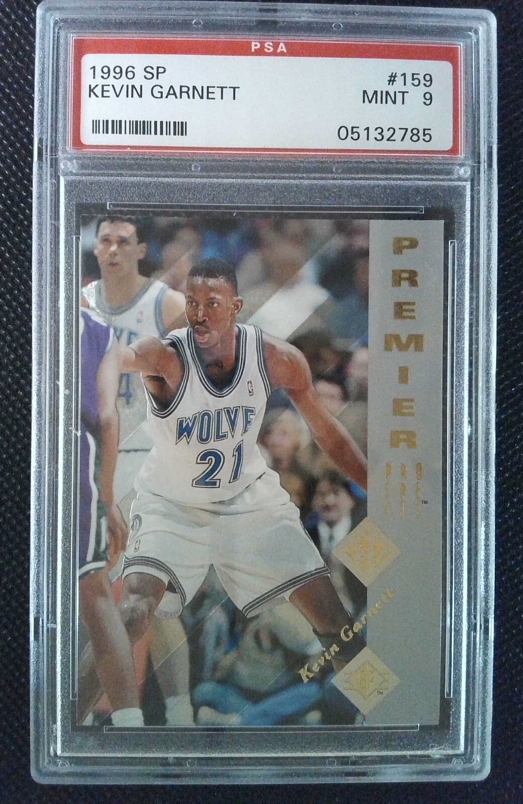 1995-96 SP - Kevin Garnett #159 (RC) - PSA 9 - Graded Mint