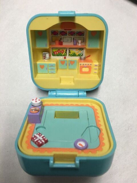 1991 Vintage Bluebird Polly Pocket Polly's Dinnertime Ring Case | eBay