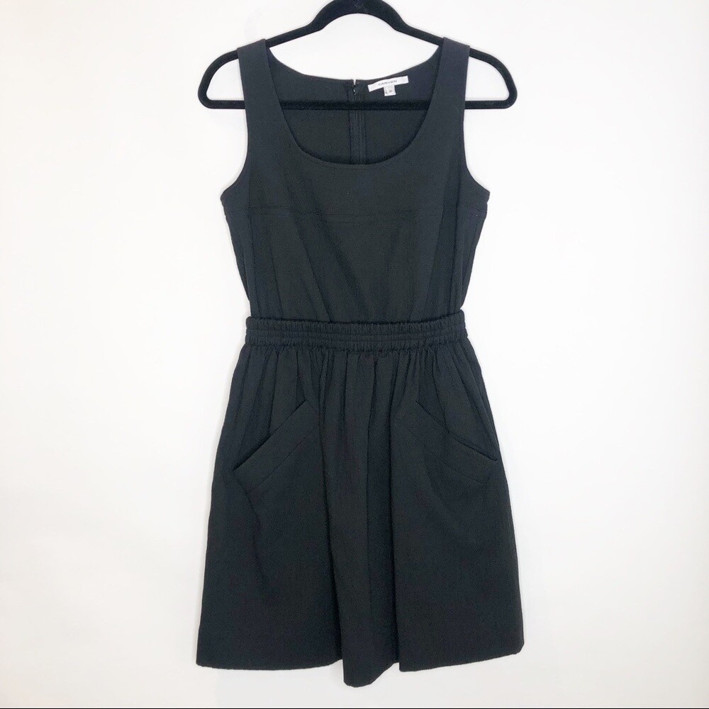 carven mini dress Navy Pleated Mini Dress