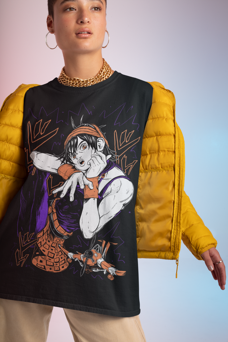 Narancia Ghirga T-shirt Jolyne Cujoh JoJo's Bizarre Adventure Hot