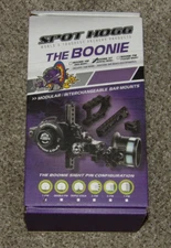 NEW Spot Hogg Boonie Single Pin Bow Sight- Dovetail, LH  .010 - 1 Pin SpotHogg