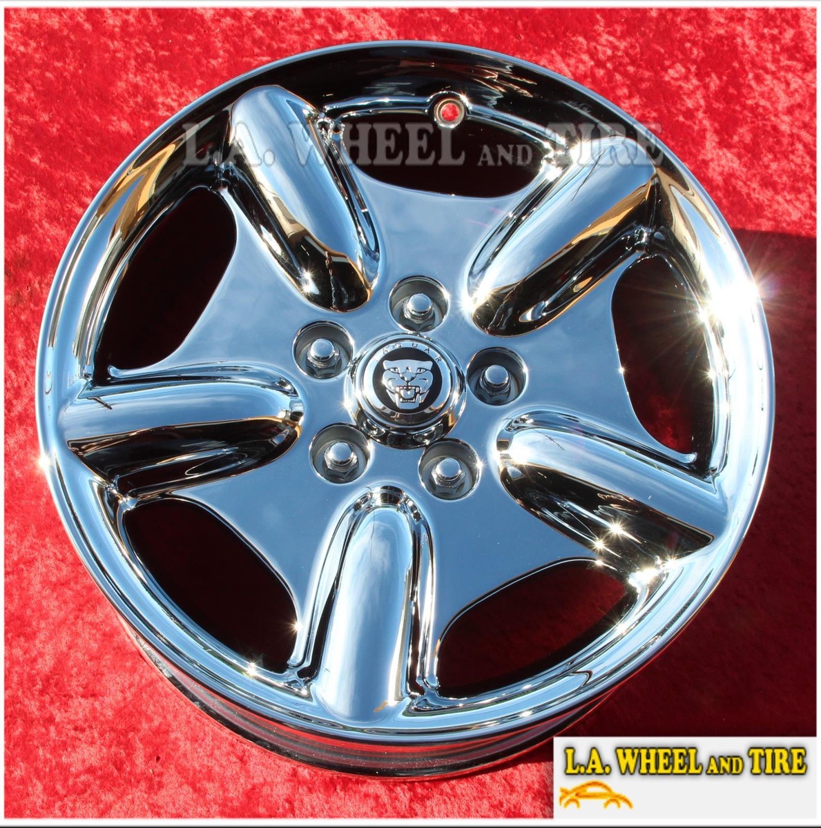 SET OF 4 CHROME 17